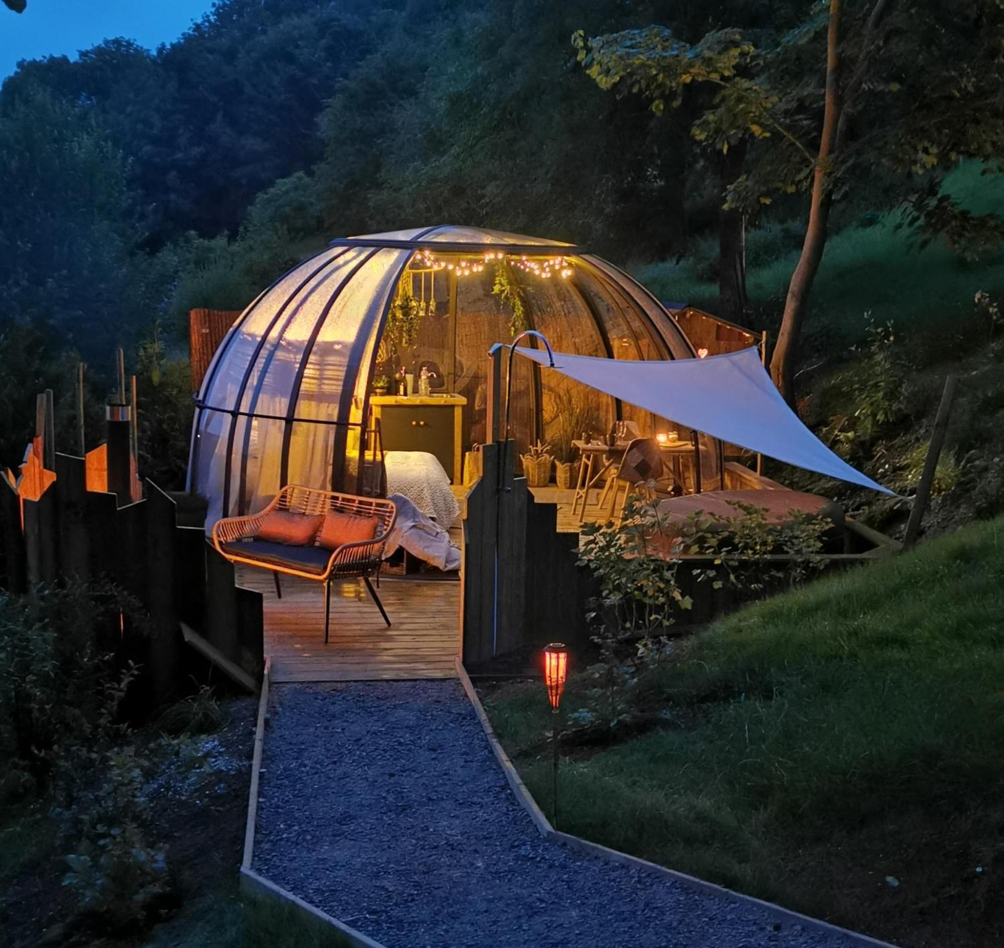 索姆河畔圣瓦莱里 Dome De La Bergerie酒店 外观 照片